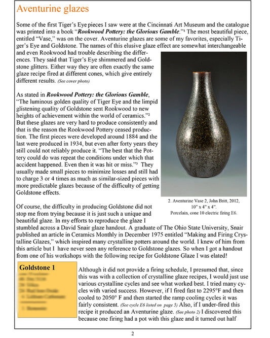 All That Glitters is not Goldstone