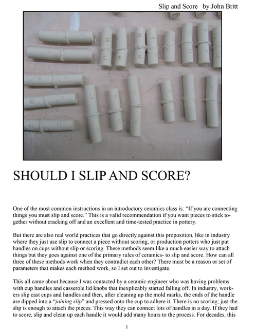 Should I Slip and Score?