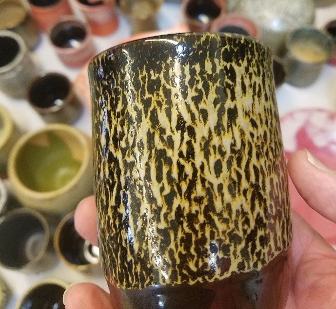 John’s Spotted Glaze Technique | Cone 5 Electric