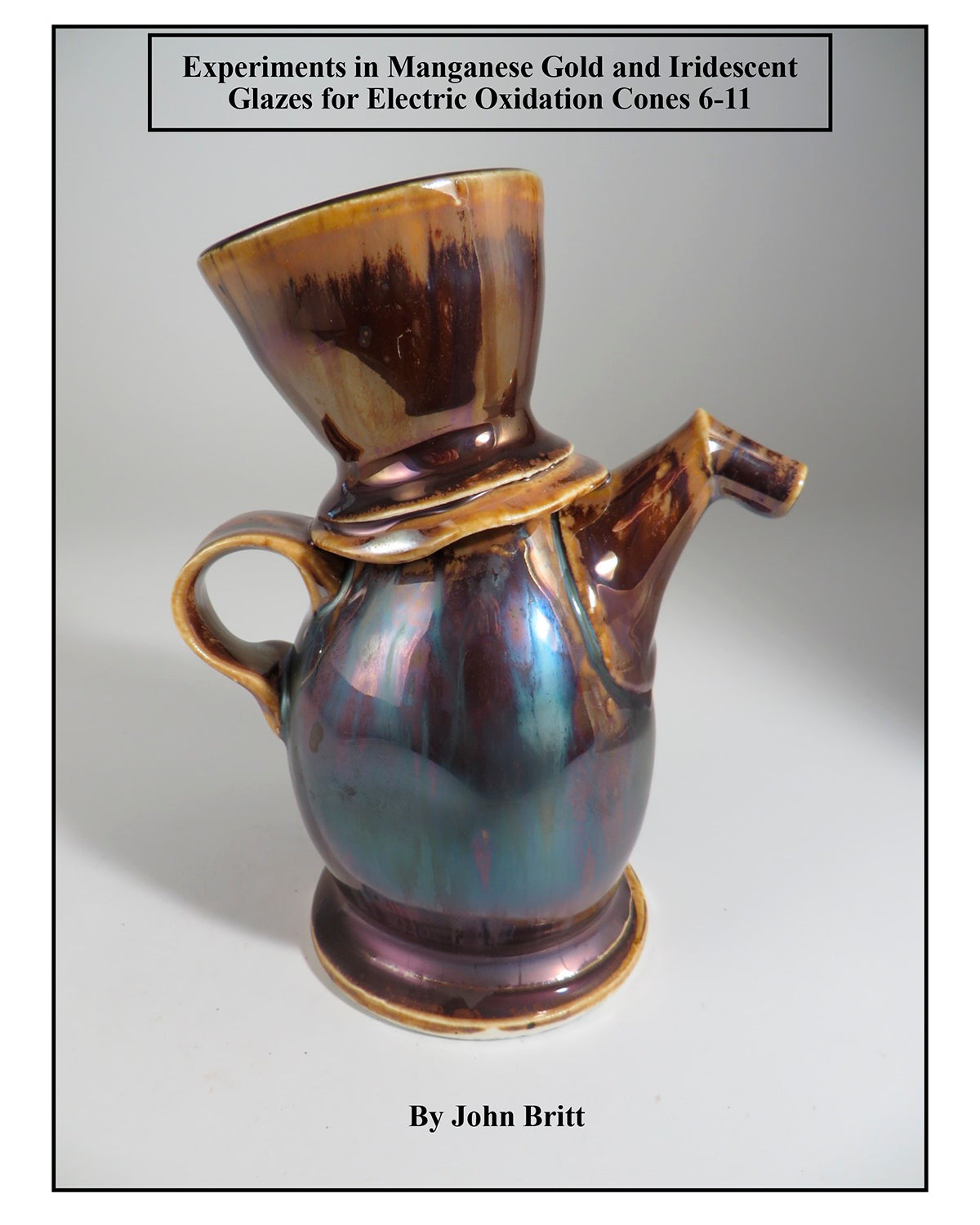 Experiments in Manganese Gold and Iridescent Glazes | Cone 6 - 12 Electric Oxidation