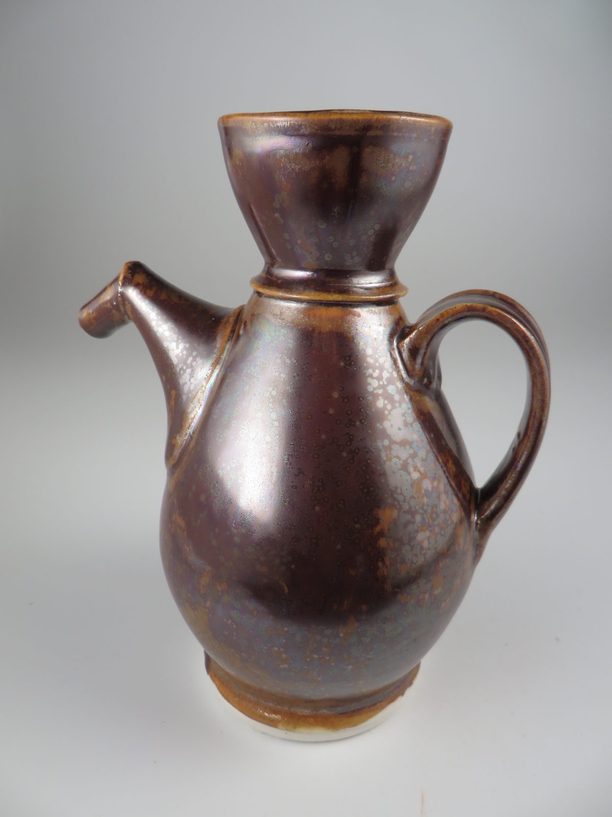 Experiments in Manganese Gold and Iridescent Glazes | Cone 6 - 12 Electric Oxidation